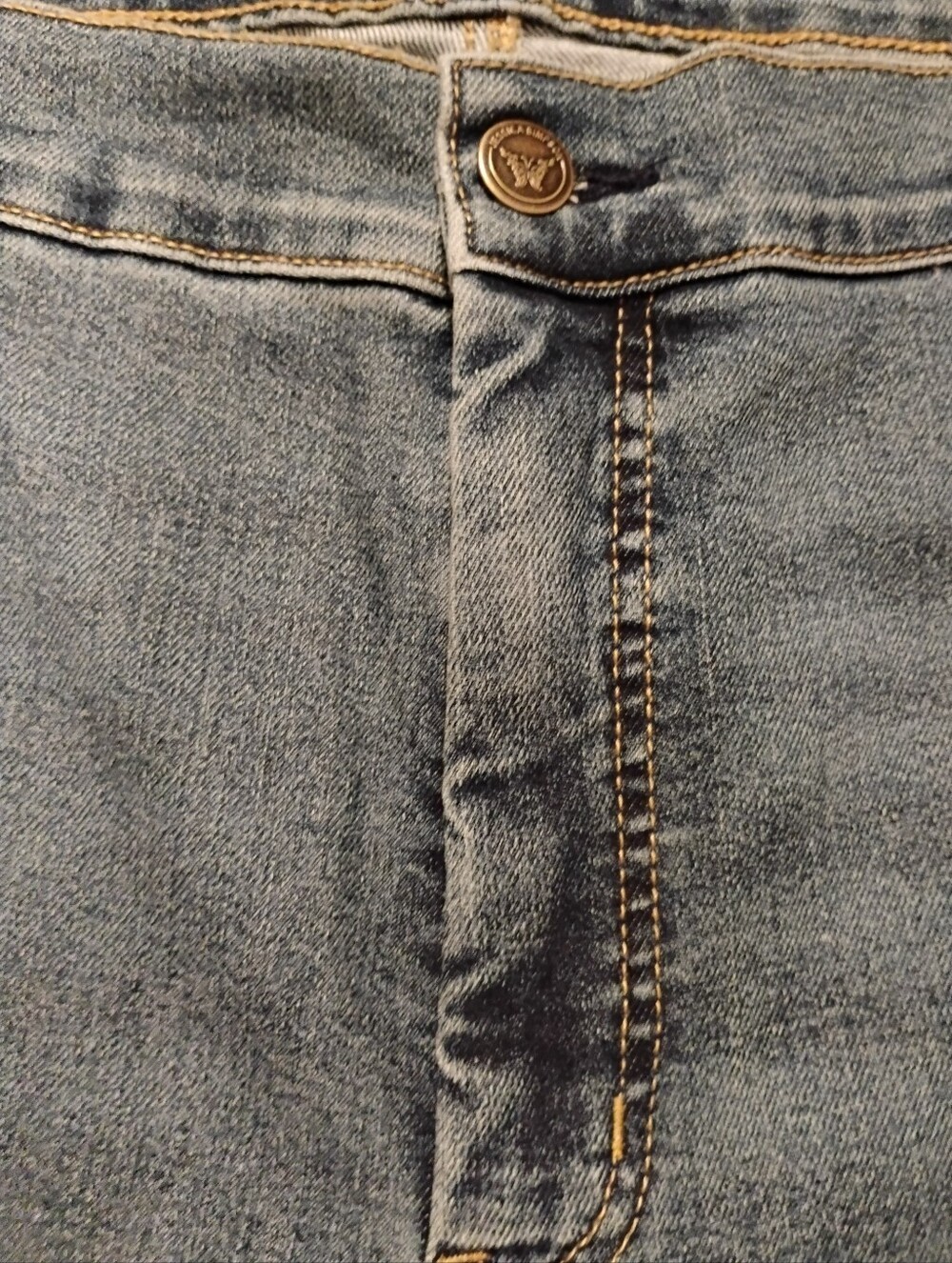 Jessica Simpson Women's Daisy Flare Fitted Flare in Dark Wash Size Plus 24W - Picture 8 of 16